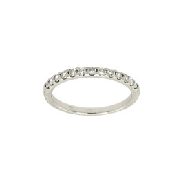 Pre Owned Platinum diamond Eternity Ring ZU901